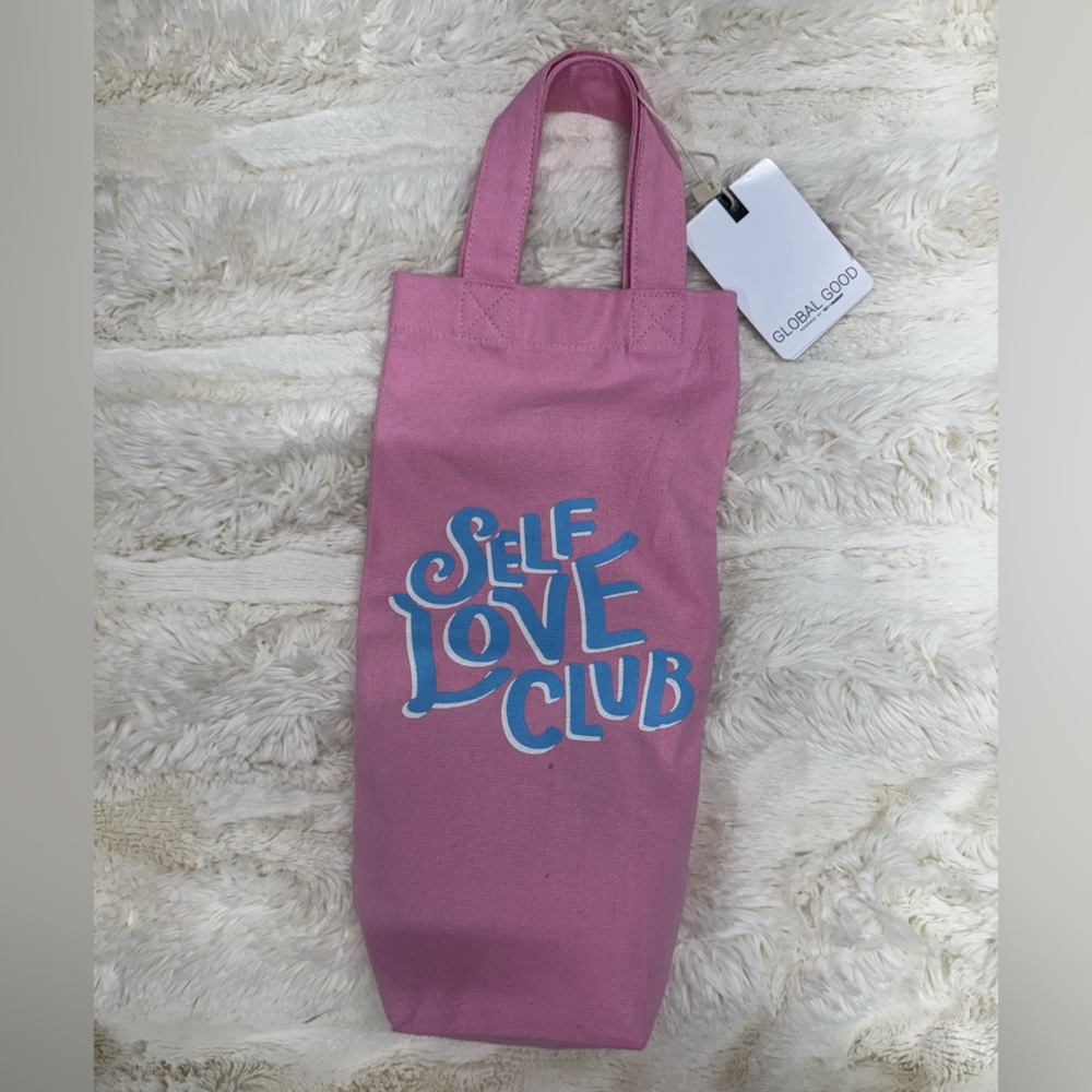Pink Self Love Club Tote Bag